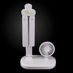 The Nifty LumiBreeze- LED Desk Lamp and Fan