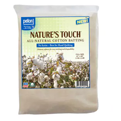 Nature's Touch All Natural Cotton Batting - 96" x 9 YDS