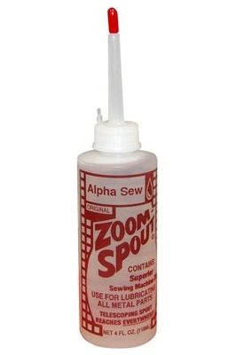 Alpha Sew Zoom Spout Sewing Machine Oil - 4 FL.OZ