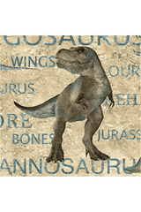 Prehistoric World Dinosaurs All Over - 24744-12