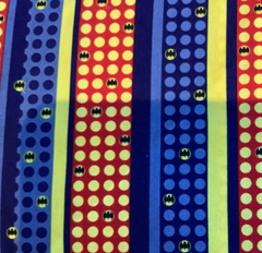 Camelot Fabrics, Batman Collection - Batman Stripes* (Sold By 1/2 Meter)