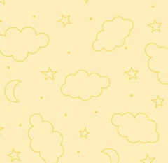 Patrick Lose Fabrics - Dreamtime Yellow Minky* (Sold By 1/2 Meter)