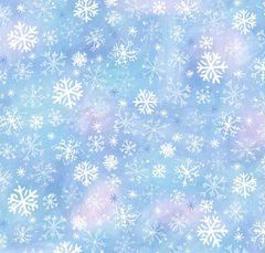 Clothworks - Snowtime (Sold By 1/2 Meter)