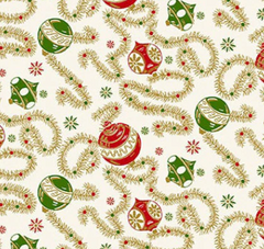 Henry Glass & Co. Santa's Coming* (Sold by 1/2 Meter)