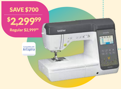 Brother NS2850D Sewing & Embroidery Machine