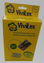 ViviLux 6in x 4in Optical Grade 3x Magnifier