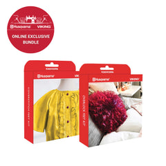 HUSQVARNA® VIKING® Overlock + Coverstitch Feet Bundle