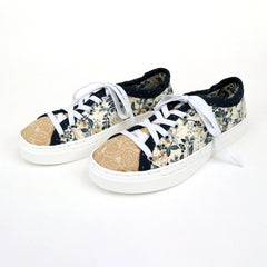 Patchwork Kicks - All Inclusive Shoe Kit - Size 11 Sole in Dark Grey