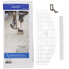 Ruler Foot W/ 4.5mm Arc Template, High Shank