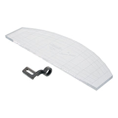 Ruler Foot W/ 4.5mm Arc Template, High Shank