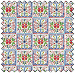 Sweet Summer Tiles-MULTI (Sold By 1/2 Meter)