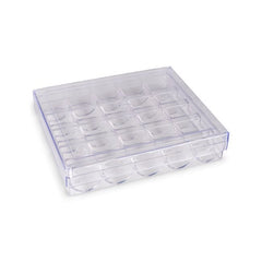 Dritz 25 Bobbin Box-Clear