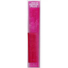 Add-A-Quarter PLUS Ruler - 6”