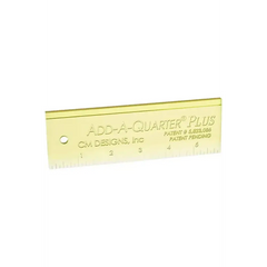 Add-A-Quarter PLUS Ruler - 6”