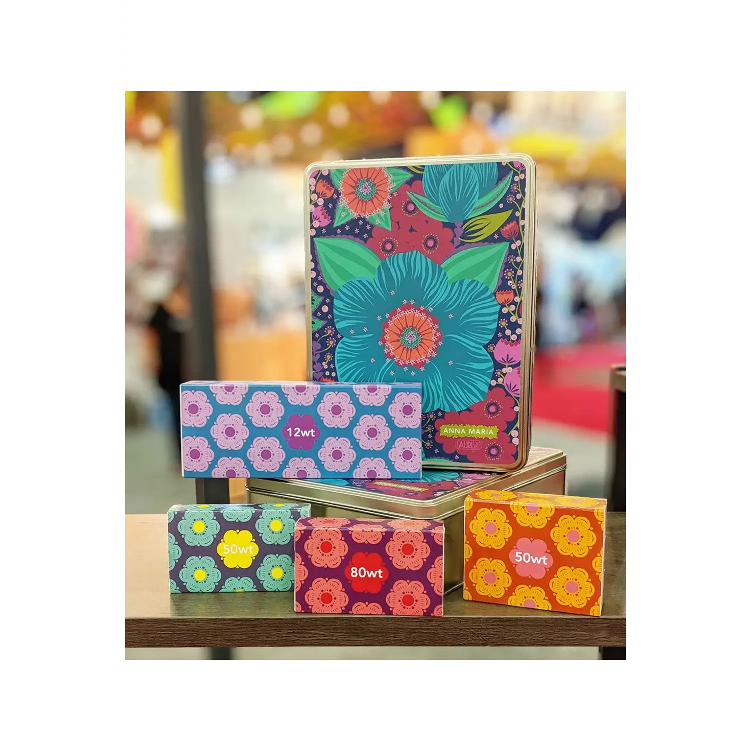 Anna Maria Horner Aurifil Thread Collection in Designer Tin