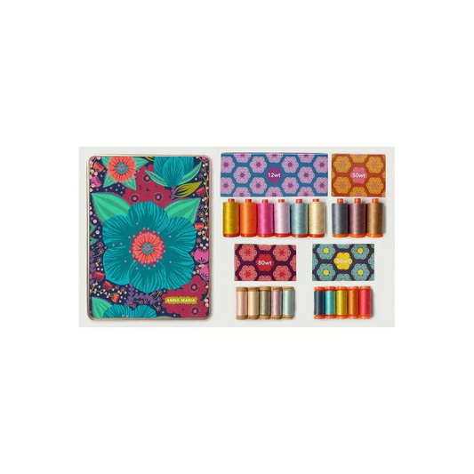 Anna Maria Horner Aurifil Thread Collection in Designer Tin