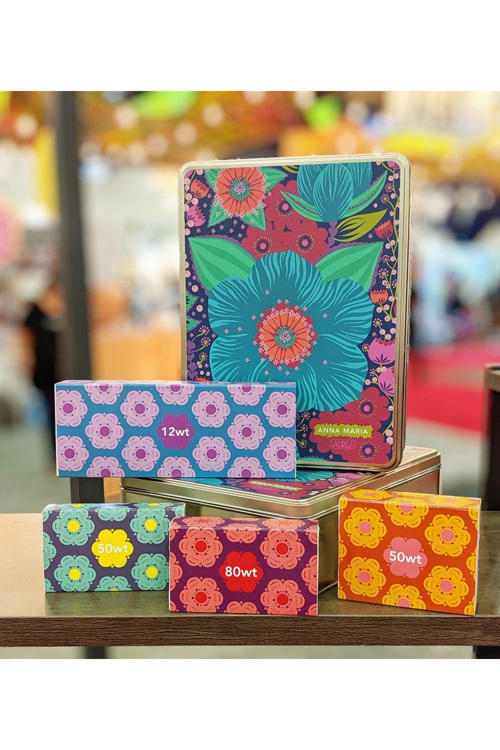 Anna Maria Horner Aurifil Thread Collection in Designer Tin