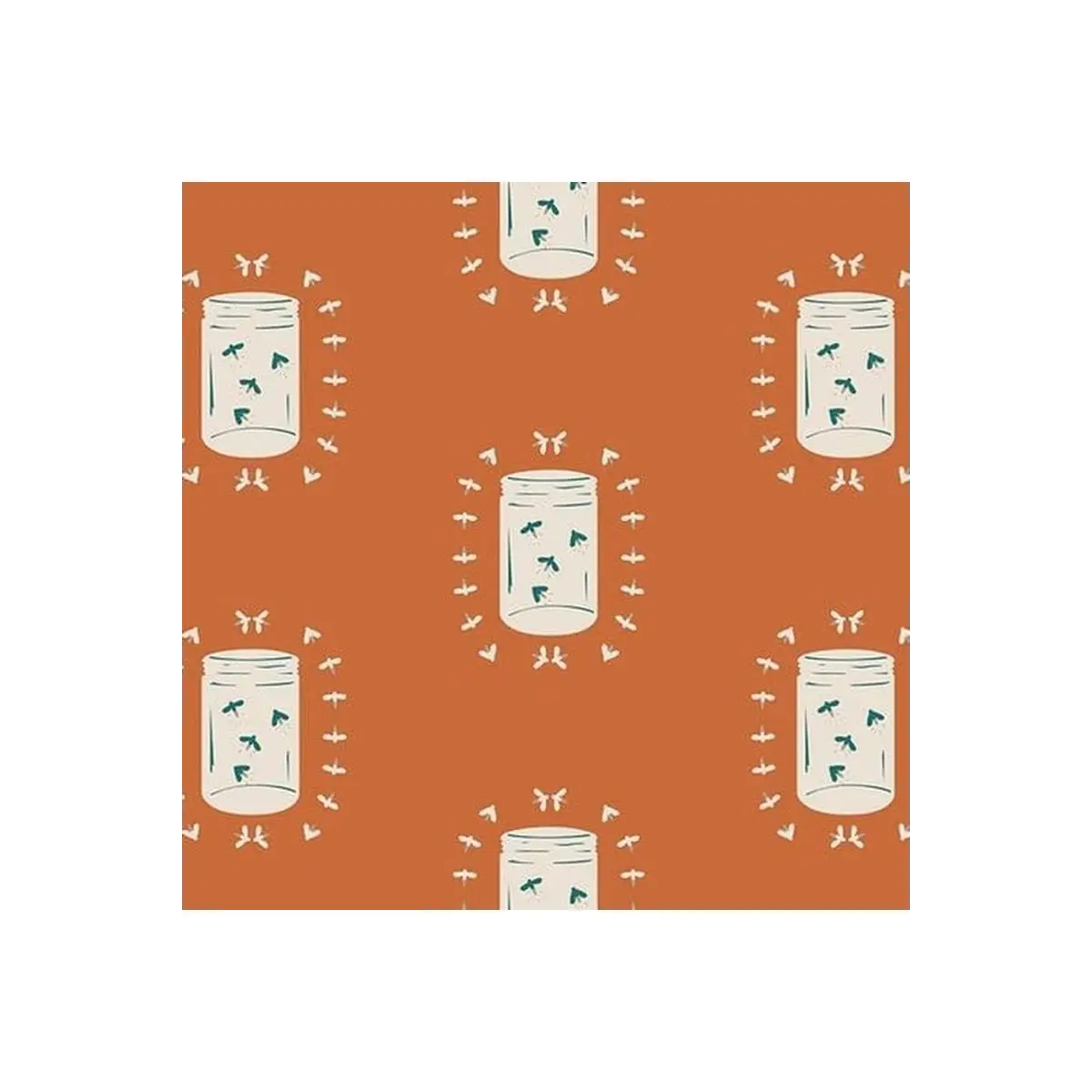 Fabric, AGF Art Gallery Fabrics - Capsules Campsite Fireflies Glow