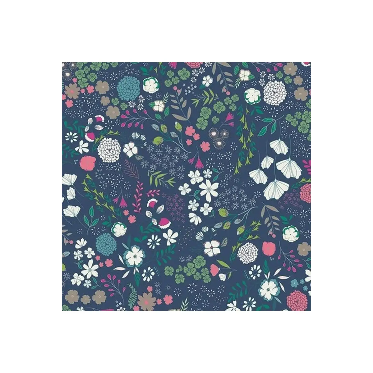 Fabric, AGF Art Gallery Fabrics, Flower Child Blooming Ground Luscious
