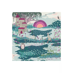 Fabric, Flower Child Enchanted Meadow