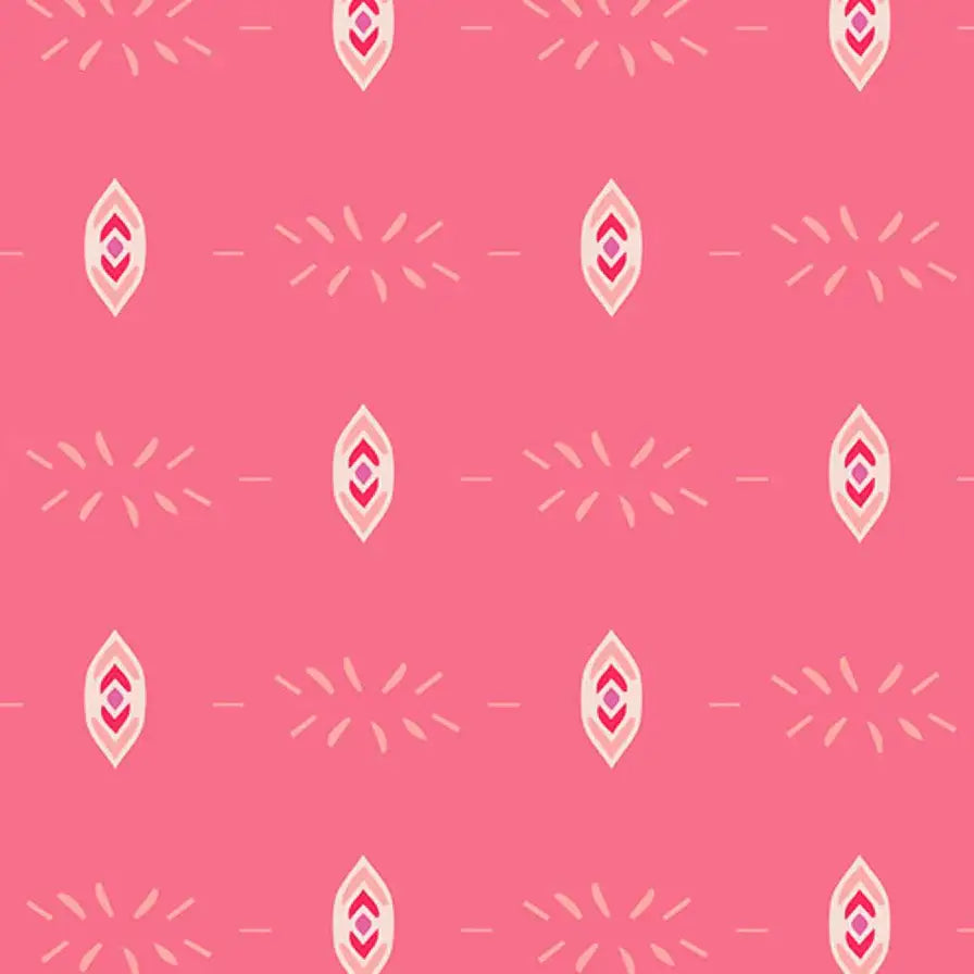 Art Gallery Fabrics Flower Child Collection - Flicker and Fade Blush - 100% Cotton Fabric