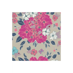 Fabric, Flower Child Flowery Chant Wild