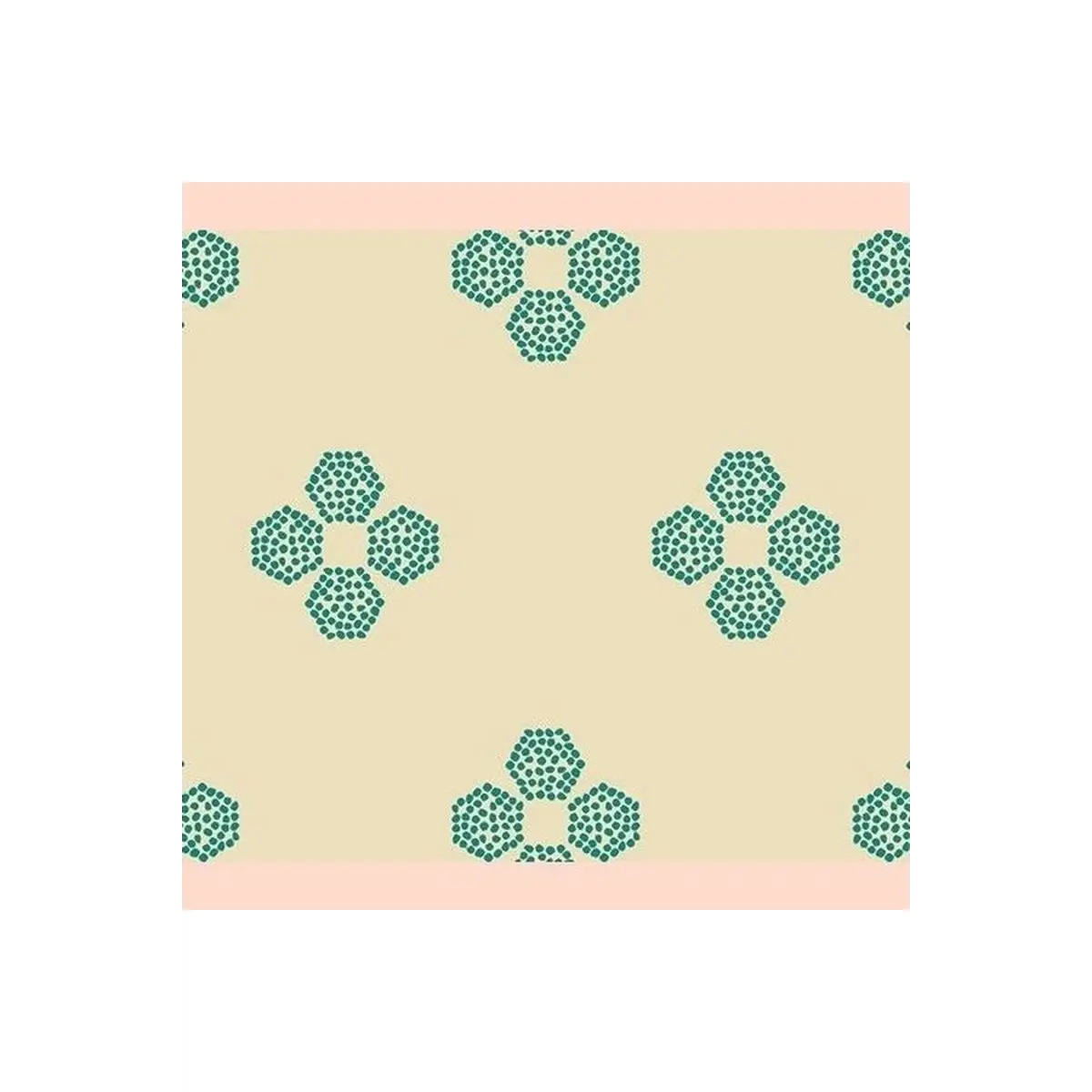 Indie Folk Droplet Petal Malachite