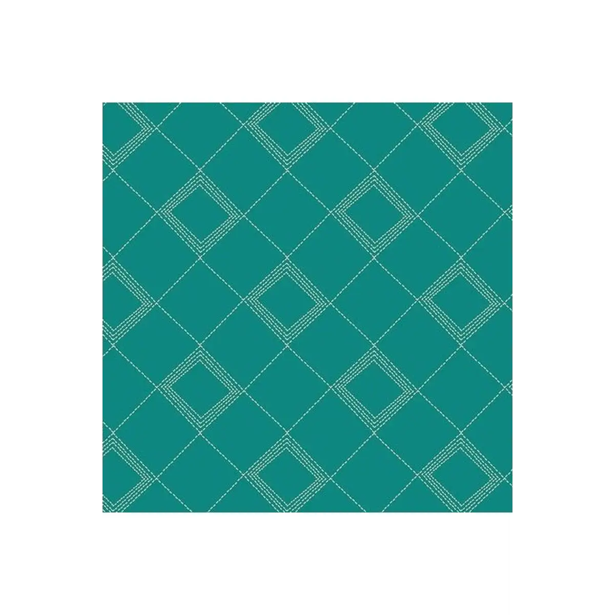 Indie Folk Tartan Teal