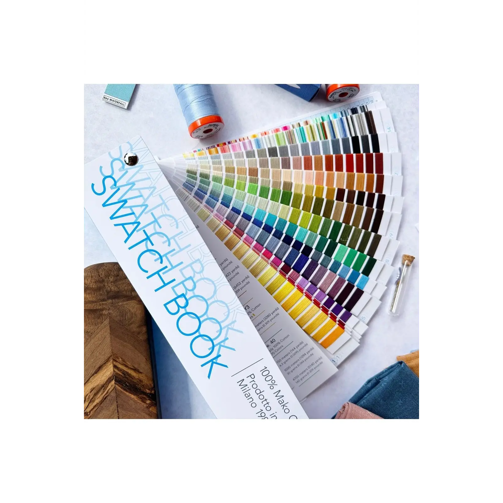 Aurifil Cotton Thread Swatch Book