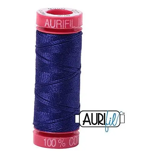 Aurifil Mako 12wt Cotton 50 m 54 yd. spool - 1200 Blue Violet