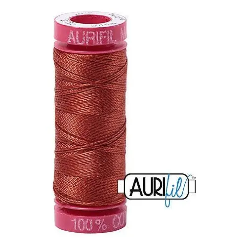 Aurifil Mako 12wt Cotton 50 m 54 yd. spool - 2350 Copper