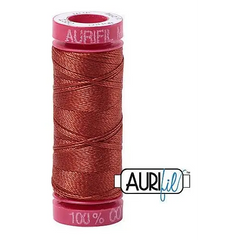 Aurifil Mako 12wt Cotton 50 m 54 yd. spool - 2350 Copper