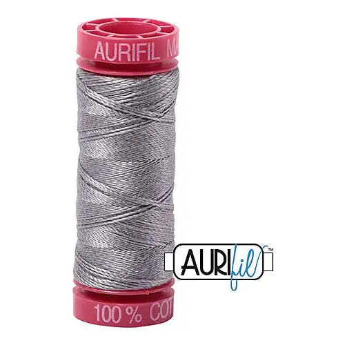 Aurifil Mako 12wt Cotton 50 m 54 yd. spool - 2625 Arctic Ice