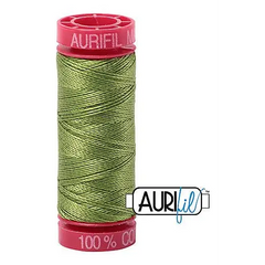Aurifil Mako 12wt Cotton 50 m 54 yd. spool - 2888 Fern Green