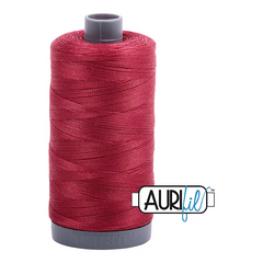 Aurifil Mako 28wt Cotton 750 m 820 yd. spool - 1103 Burgundy