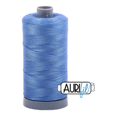 Aurifil Mako 28wt Cotton 750 m 820 yd. spool - 1128 Light Blue Violet