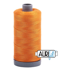 Aurifil Mako 28wt Cotton 750 m 820 yd. spool - 1133 Bright Orange