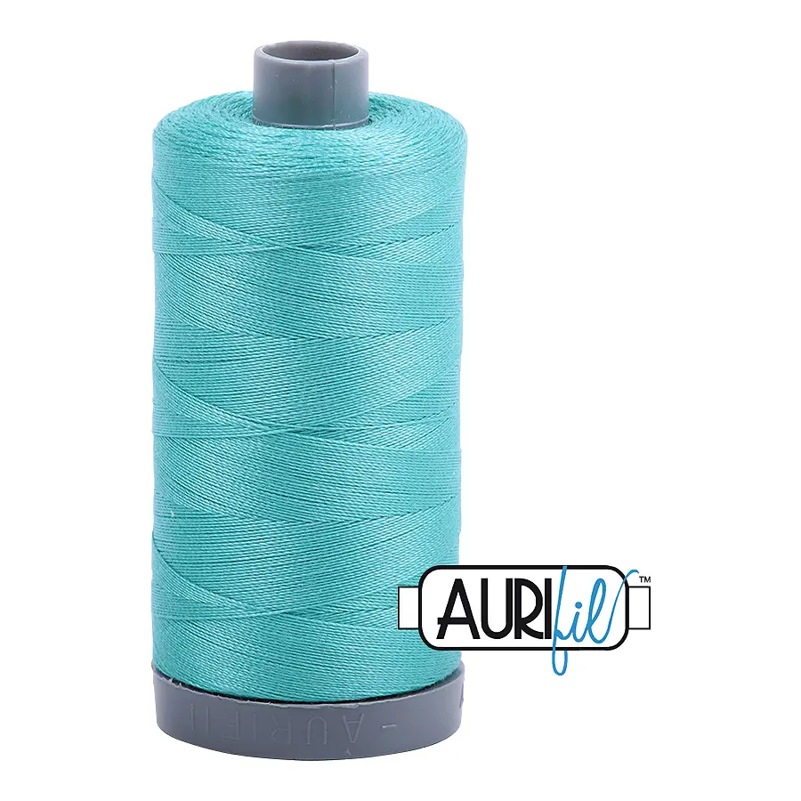 Aurifil Mako 28wt Cotton 750 m 820 yd. spool - 1148 Light Jade
