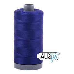 Aurifil Mako 28wt Cotton 750 m 820 yd. spool - 1200 Blue Violet