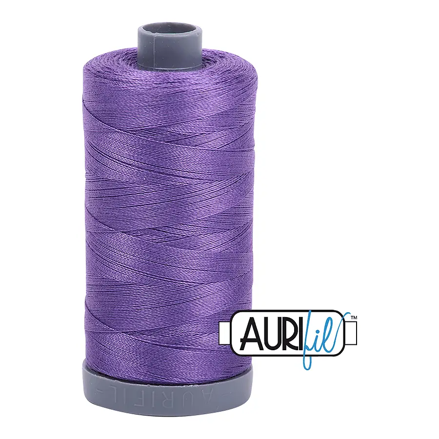 Aurifil Mako 28wt Cotton 750 m 820 yd. spool - 1243 Dusty Lavender