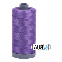 Aurifil Mako 28wt Cotton 750 m 820 yd. spool - 1243 Dusty Lavender