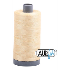 Aurifil Mako 28wt Cotton 750 m 820 yd. spool - 2105 Champagne