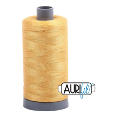 Aurifil Mako 28wt Cotton 750 m 820 yd. spool - 2134 Spun Gold