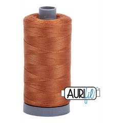 Aurifil Mako 28wt Cotton 750 m 820 yd. spool - 2155 Cinnamon