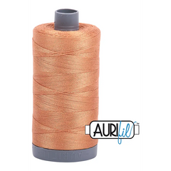 Aurifil Mako 28wt Cotton 750 m 820 yd. spool - 2210 Caramel