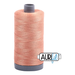 Aurifil Mako 28wt Cotton 750 m 820 yd. spool - 2215 Peach
