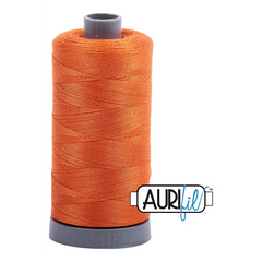 Aurifil Mako 28wt Cotton 750 m 820 yd. spool - 2235 Orange