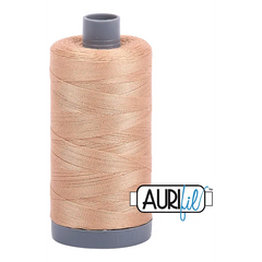 Aurifil Mako 28wt Cotton 750 m 820 yd. spool - 2318 Cachemire