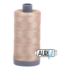 Aurifil Mako 28wt Cotton 750 m 820 yd. spool - 2326 Sand