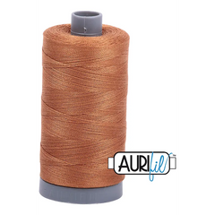 Aurifil Mako 28wt Cotton 750 m 820 yd. spool - 2335 Light Cinnamon
